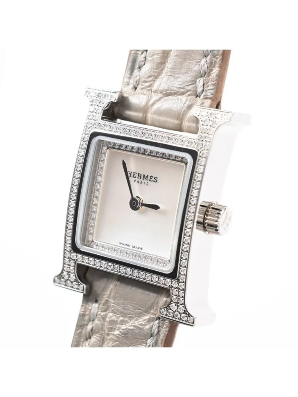 Hermes Watch Silver